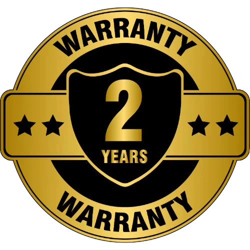 2 Year Warranty