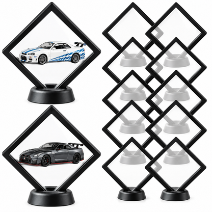 Premium Floating Car Display Box 10pc